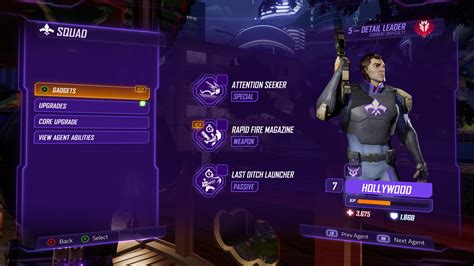 Player Menu .